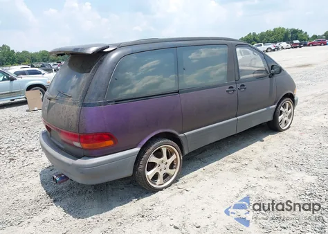 1997 Toyota Previa Le S/C from USA, damaged, VIN JT3GK13M3V1278846